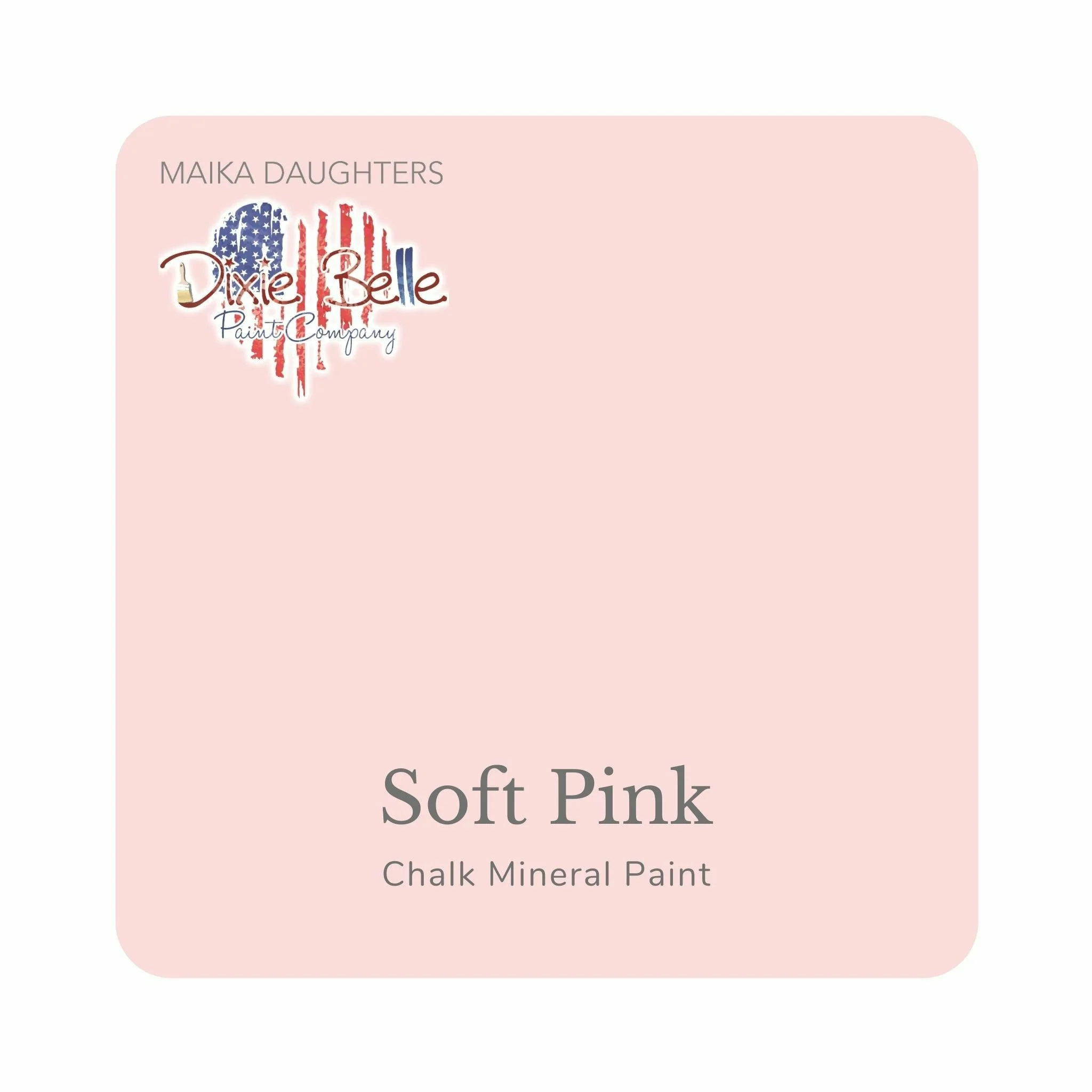 Dixie Belle Chalk Mineral Paint – Soft Pink (Available in 3 Sizes) - Image 6