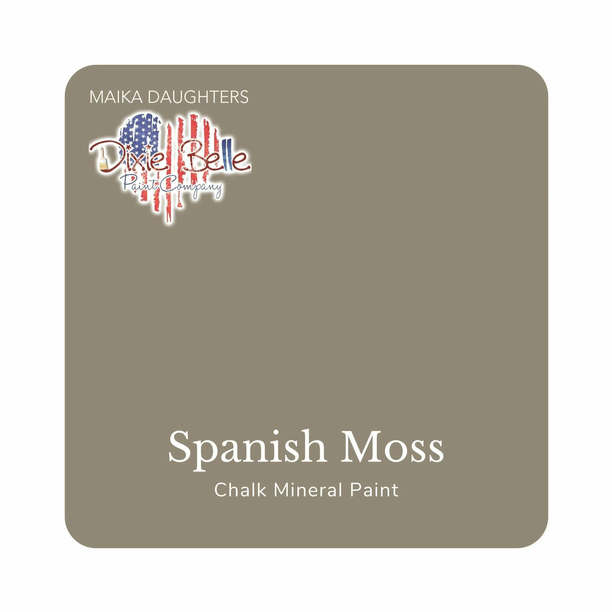 Dixie Belle Chalk Mineral Paint – Spanish Moss (Available in 3 Sizes) - Image 2