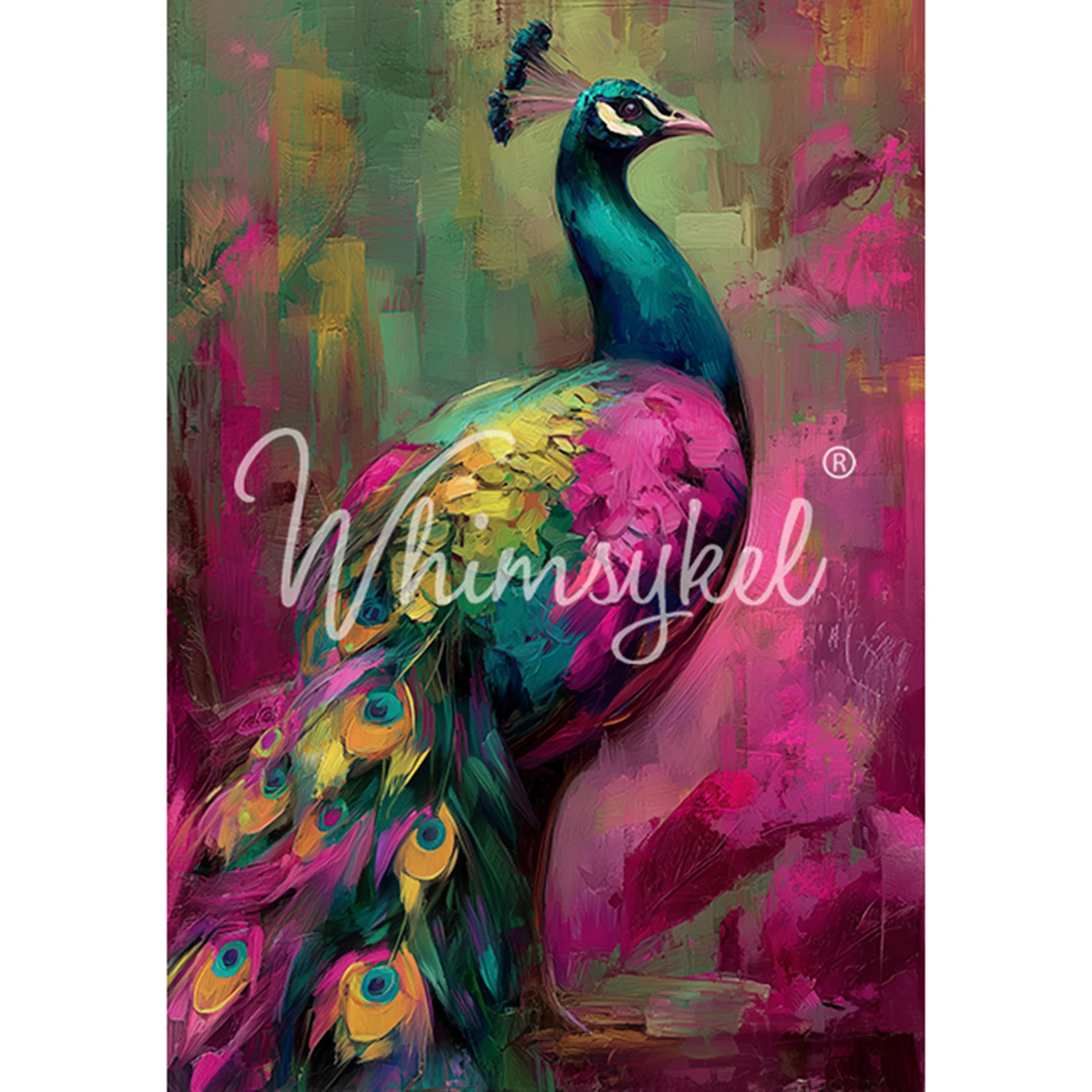 Whimsykel - Regal Confidence Decoupage Paper (21x29 Size) - Image 3