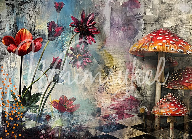 Whimsykel - Wonderland Decoupage Paper (21x29, 14x20) - Image 5