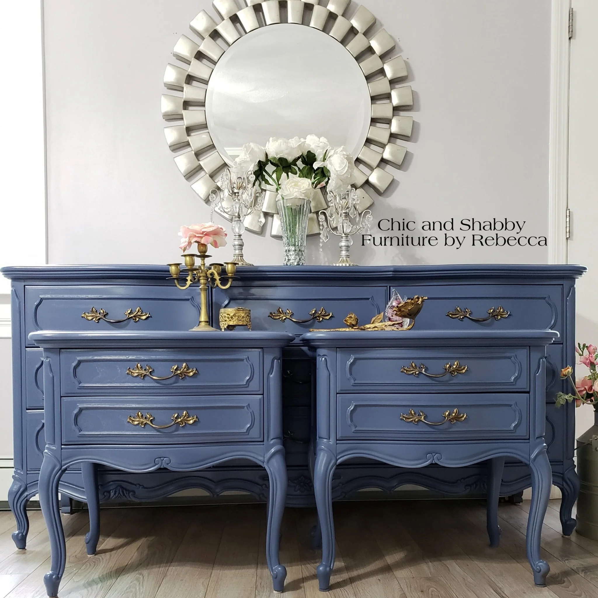 Dixie Belle Chalk Mineral Paint – Yankee Blue (Available in 3 Sizes) - Image 2