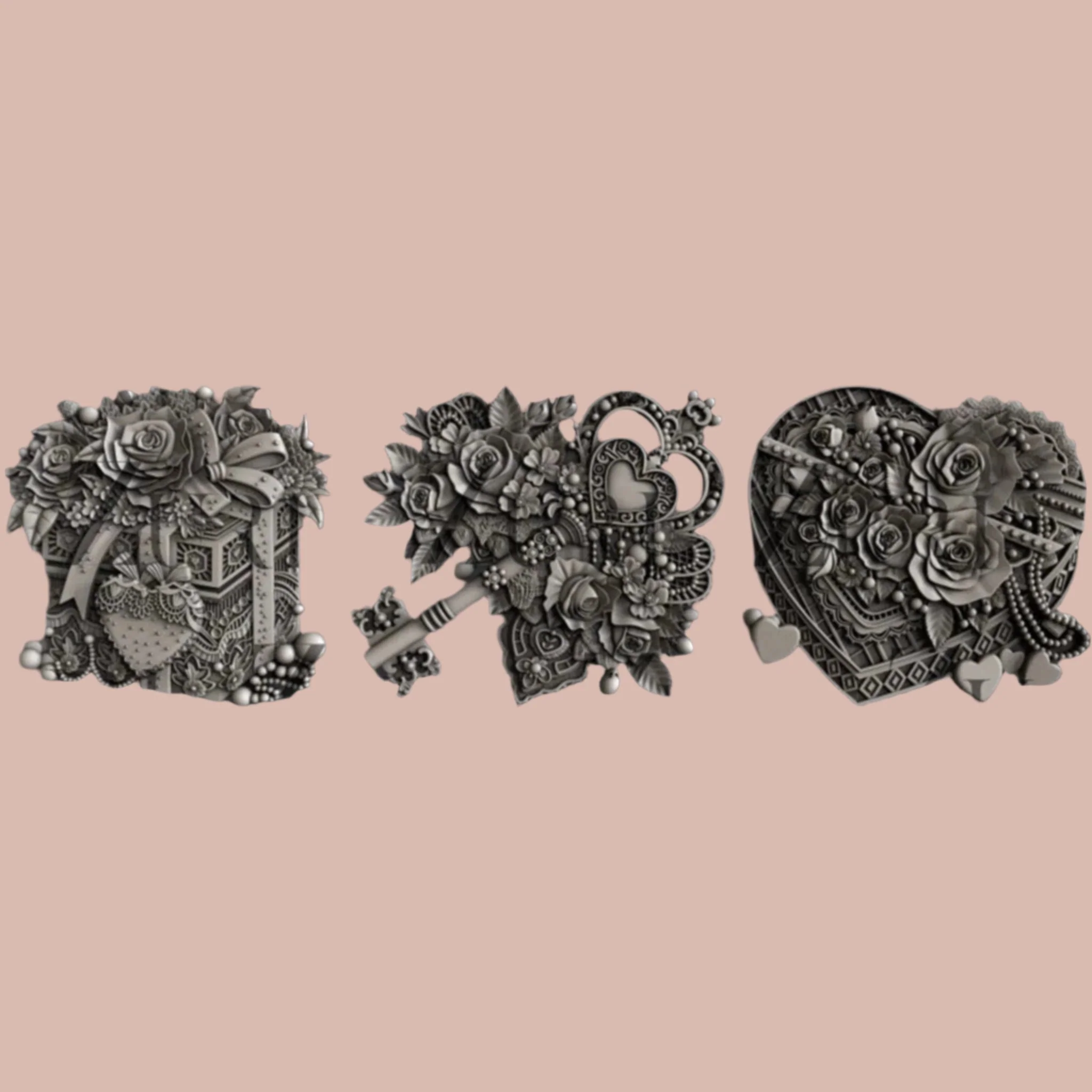 Zuri - Valentine's Gifts Silicone Mold - Image 4